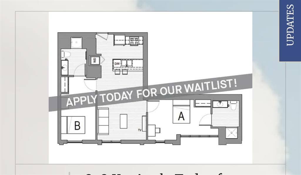 Two bedroom Apartment to Lease