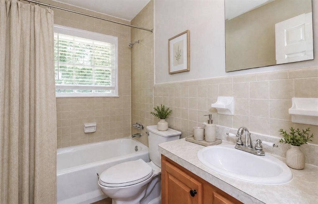 Private bedroom, bath & lounge.