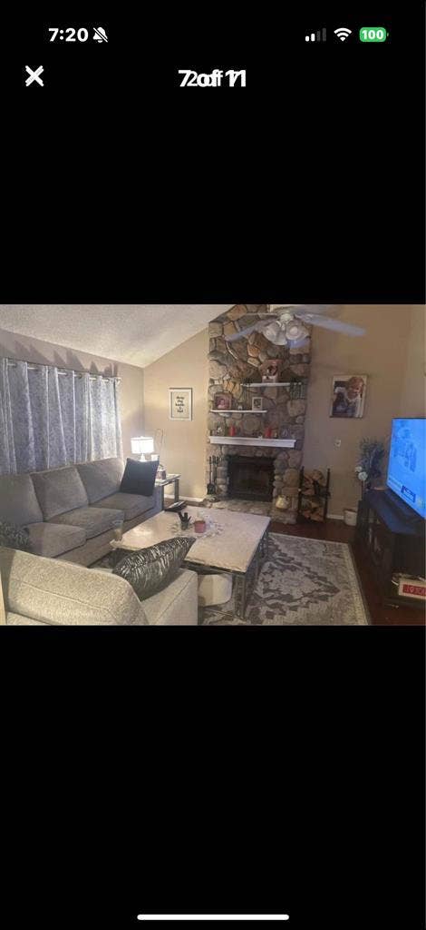 Great location on open space