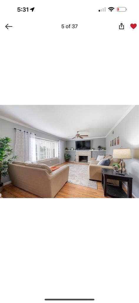 1 bedroom $1000 all utilities inc