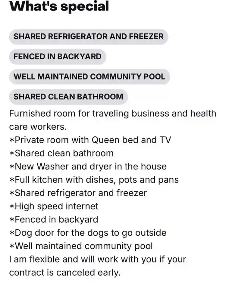 Room 4 rent (6 months stay MINIMUM)