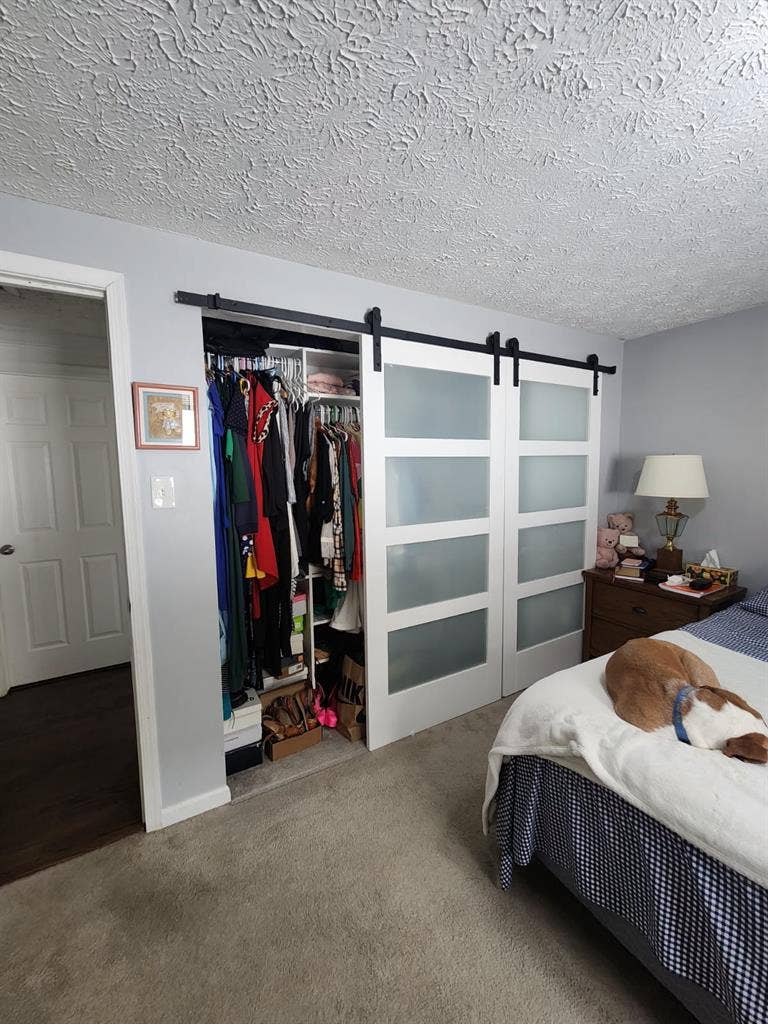 Master bedroom w/ private bathroom