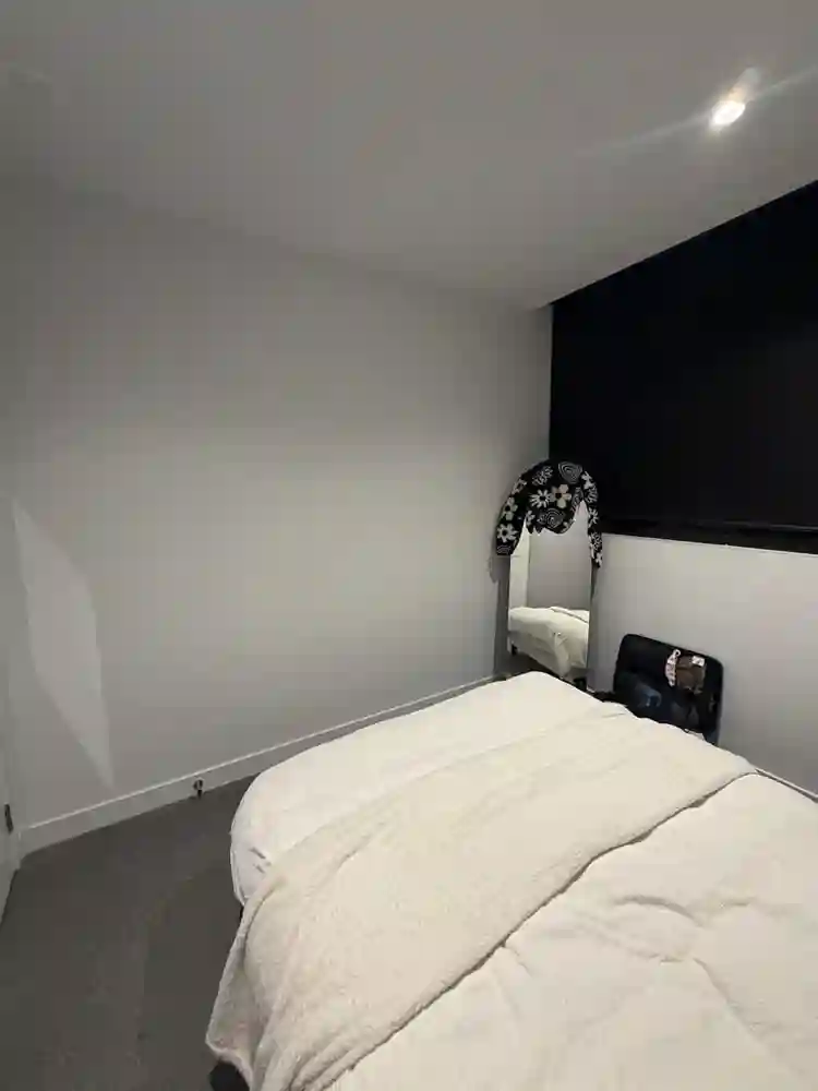 One room with own bathroom!