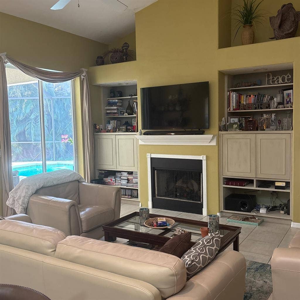 Room for rent in a peaceful home.