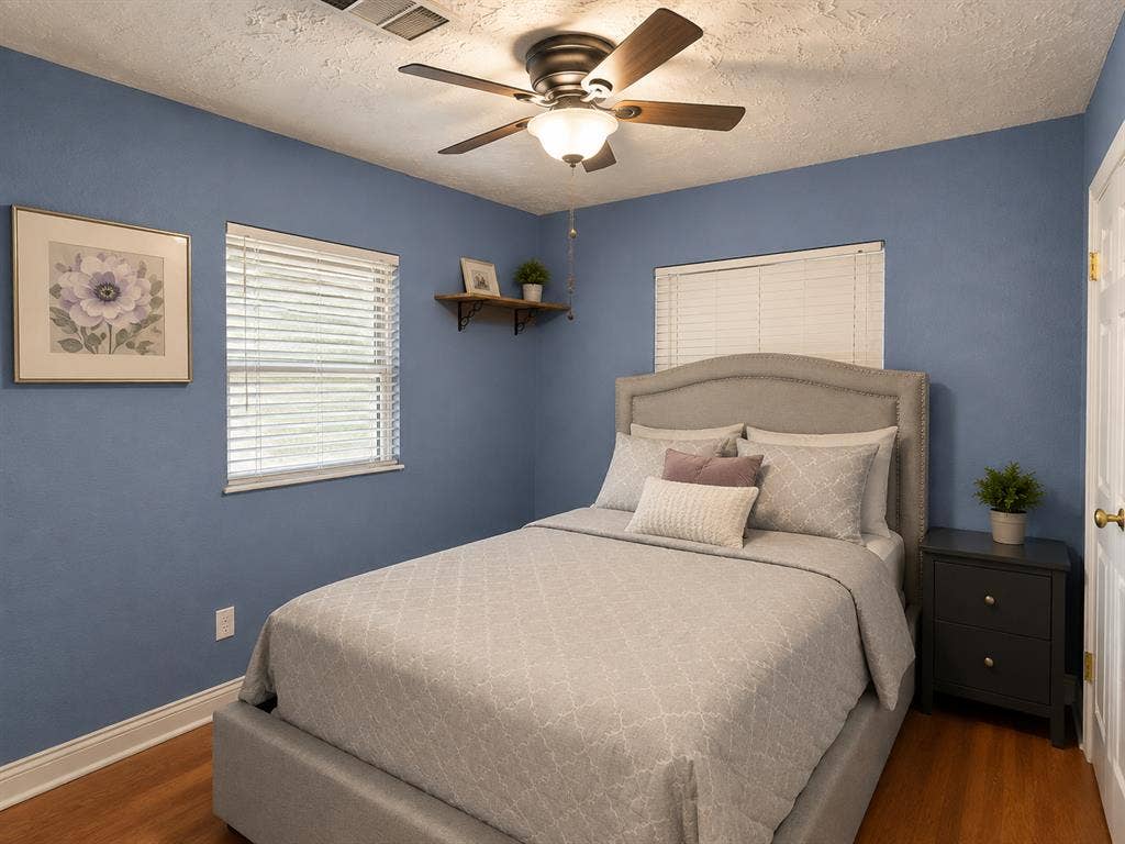 Furnished Room with a Pool/Hot Tub