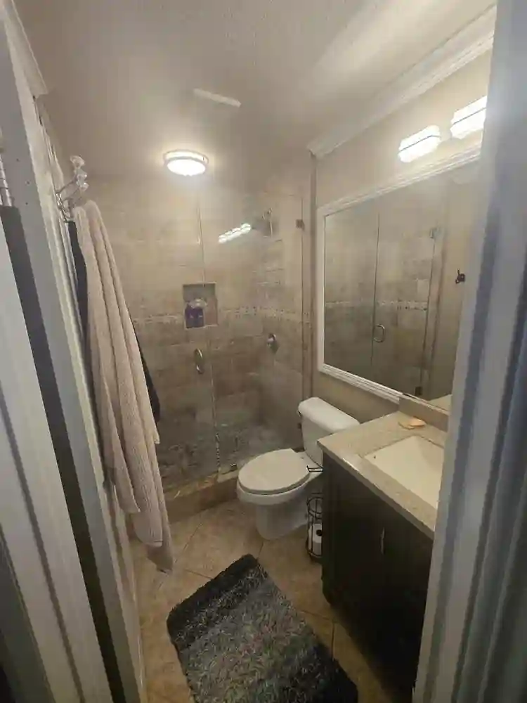 Room available private bathroom