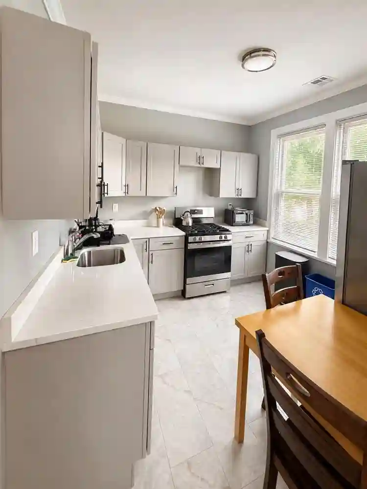 Furnished, 3-Bedroom apartment.