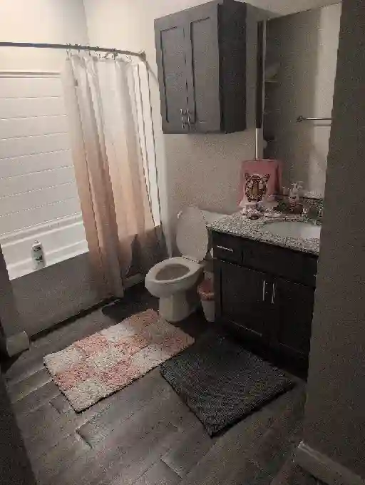 Big room/ bathroom/ and closet comb