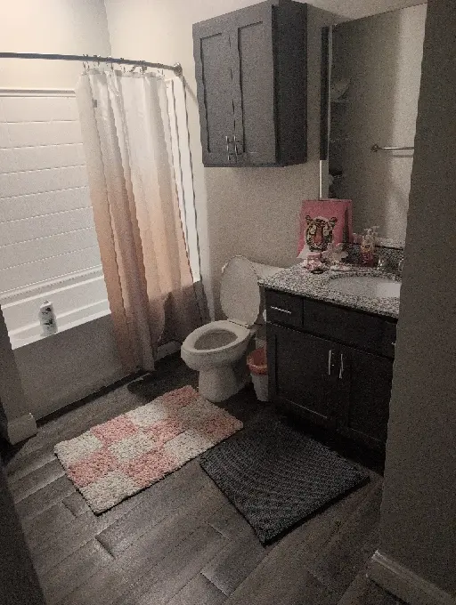 Big room/ bathroom/ and closet comb