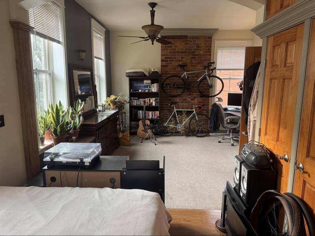Master bedroom in Covington house