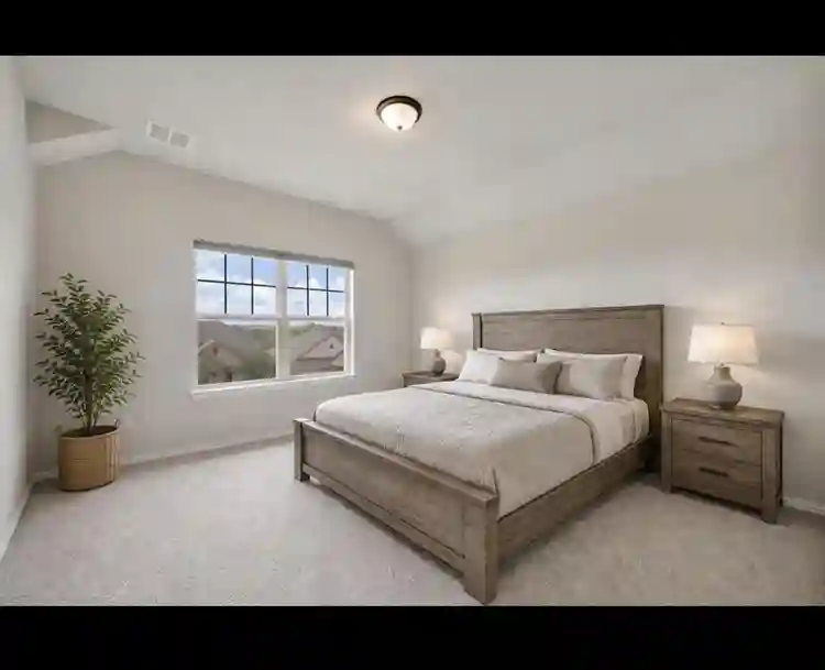 Room can be furnished or unfur