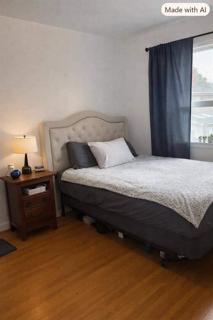 Beautiful, Large Bedroom - with dog