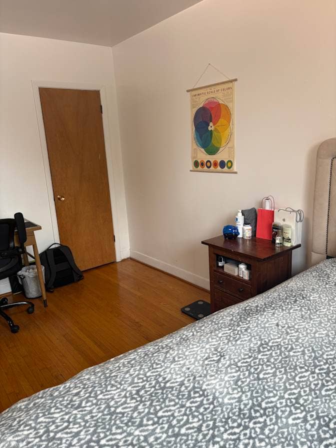 Beautiful, Large Bedroom - with dog