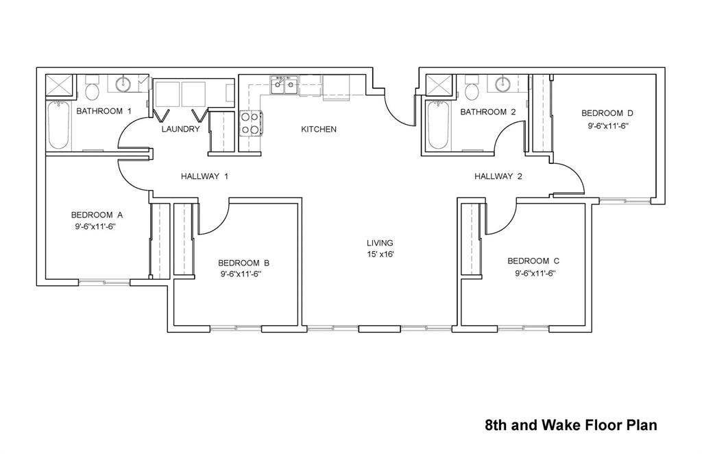 Private room (grad housing) $880/m
