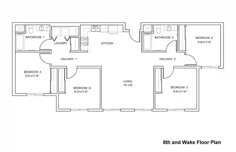 Private room (grad housing) $880/m