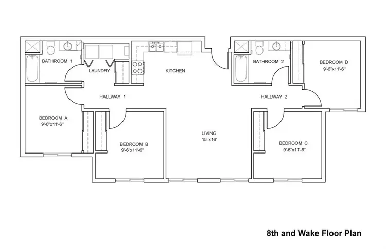 Private room (grad housing) $880/m