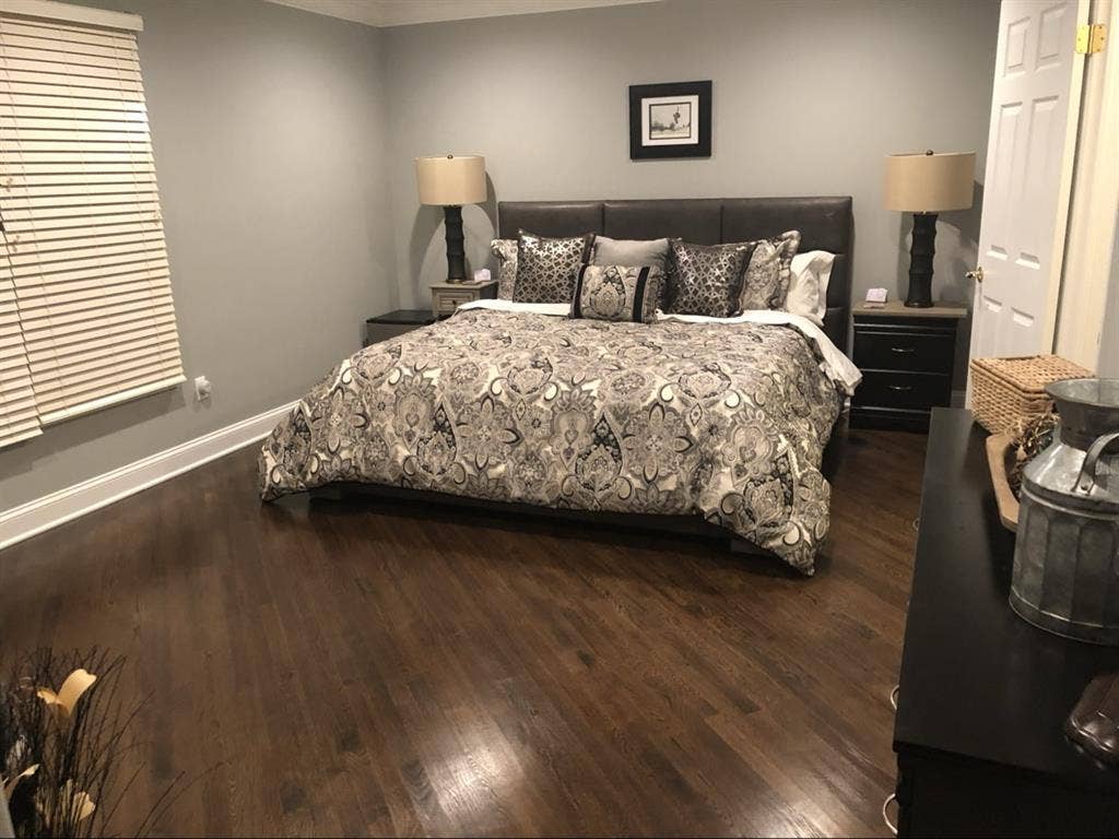 Furnished large bedroom