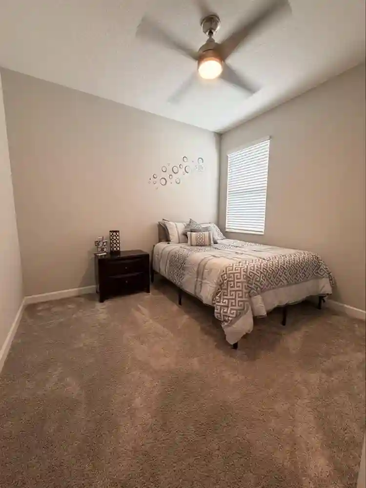 Private room and private bathroom