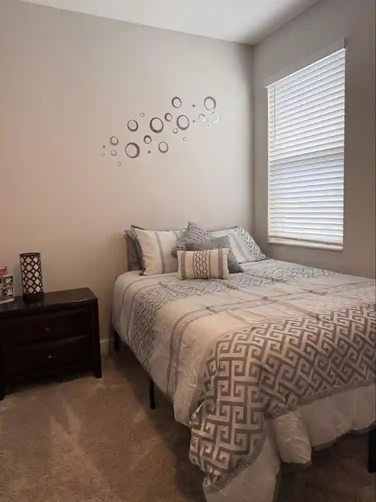Private room and private bathroom