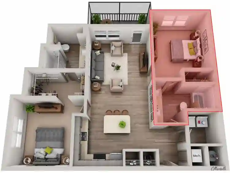 Private space