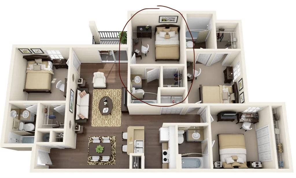 Room for rent: 720$
