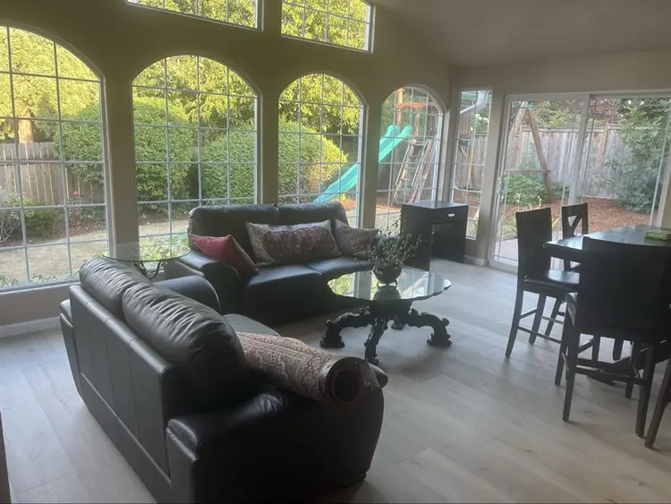 Furnished bedroom in Beaverton OR.