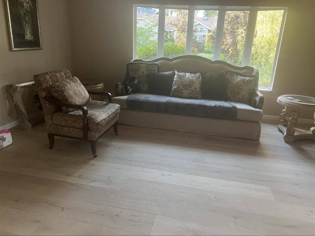 Furnished bedroom in Beaverton OR.
