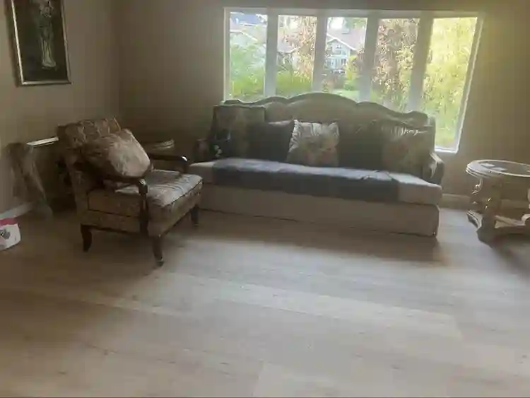 Furnished bedroom in Beaverton OR.