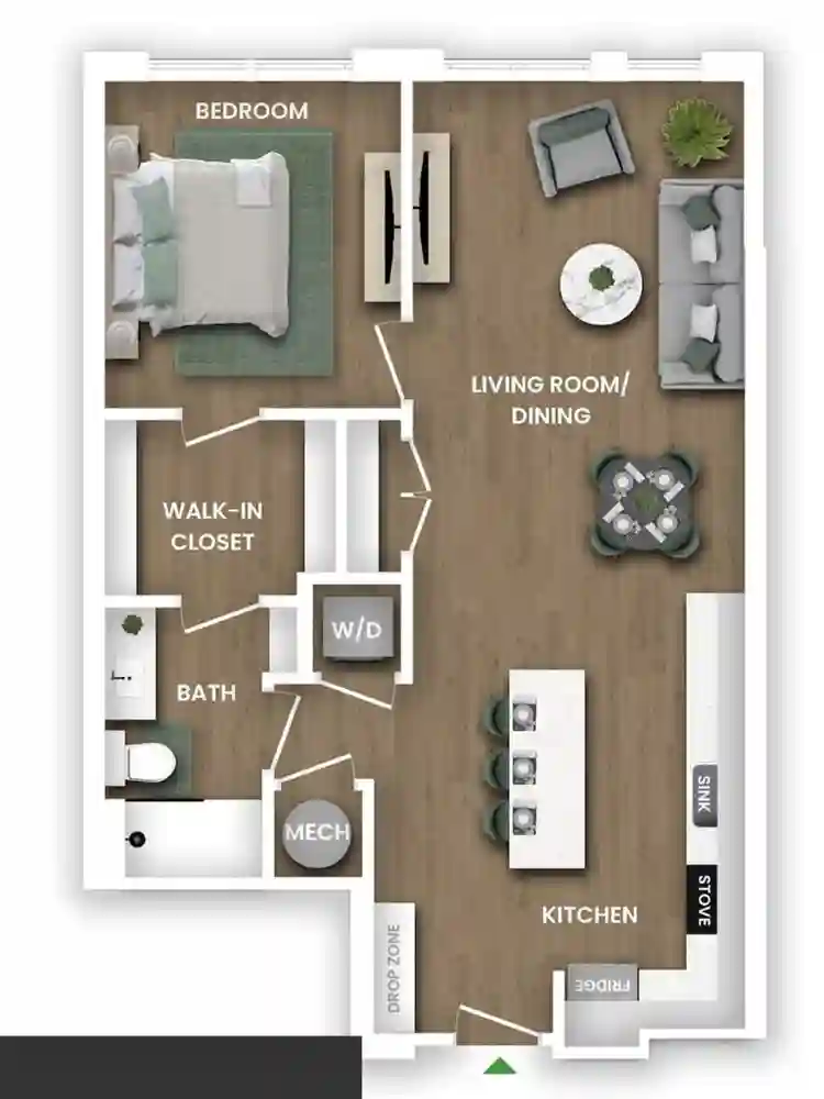 Short-term rental in Reston VA 1bdr