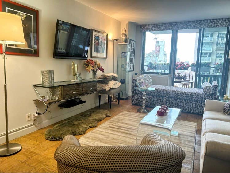 Room in luxury building