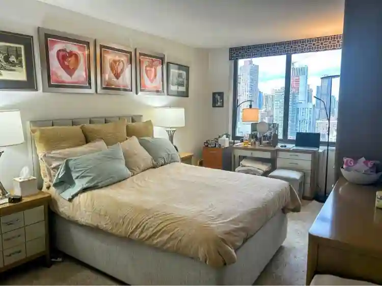 Room in luxury building