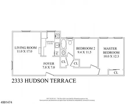 Private Room in 2BR/1BA - Fort Lee