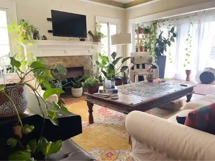 Private room in creative house