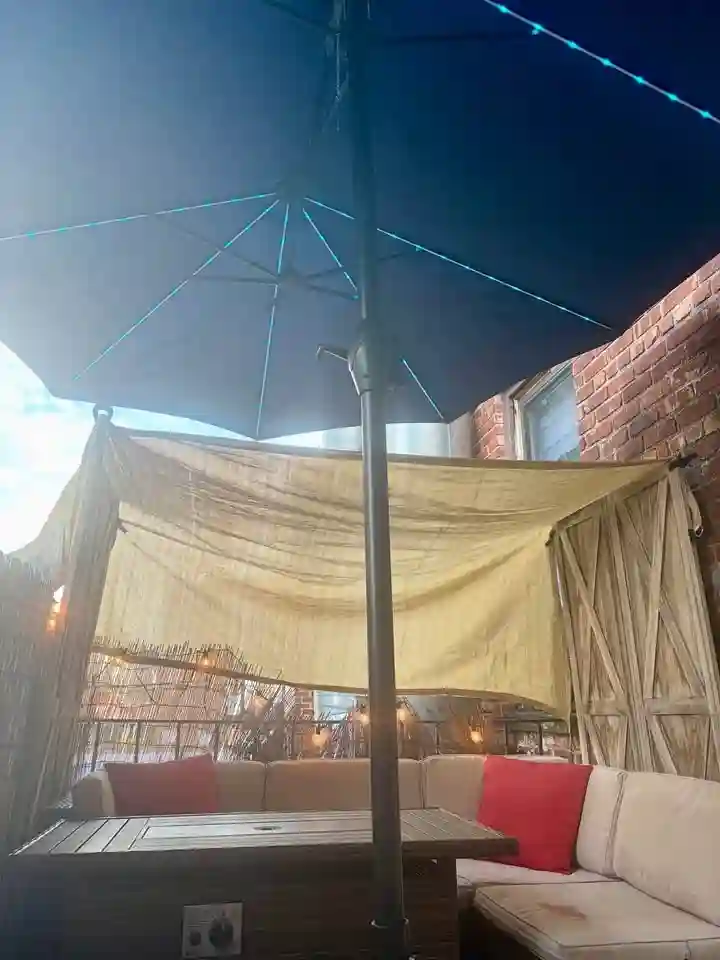 Nice furnished room with a terrace