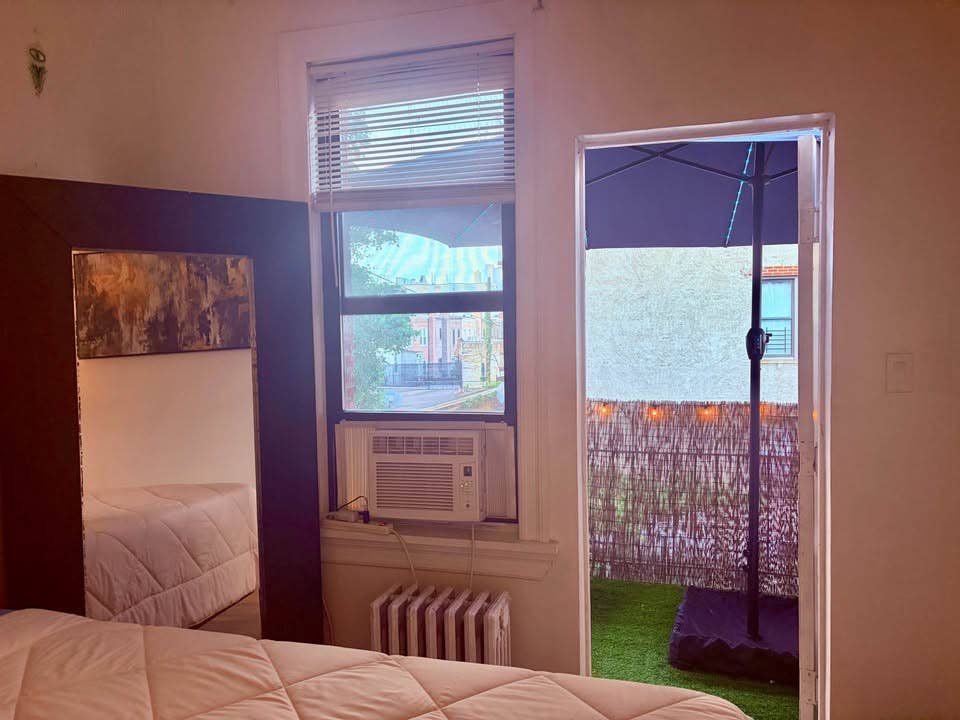 Nice furnished room with a terrace