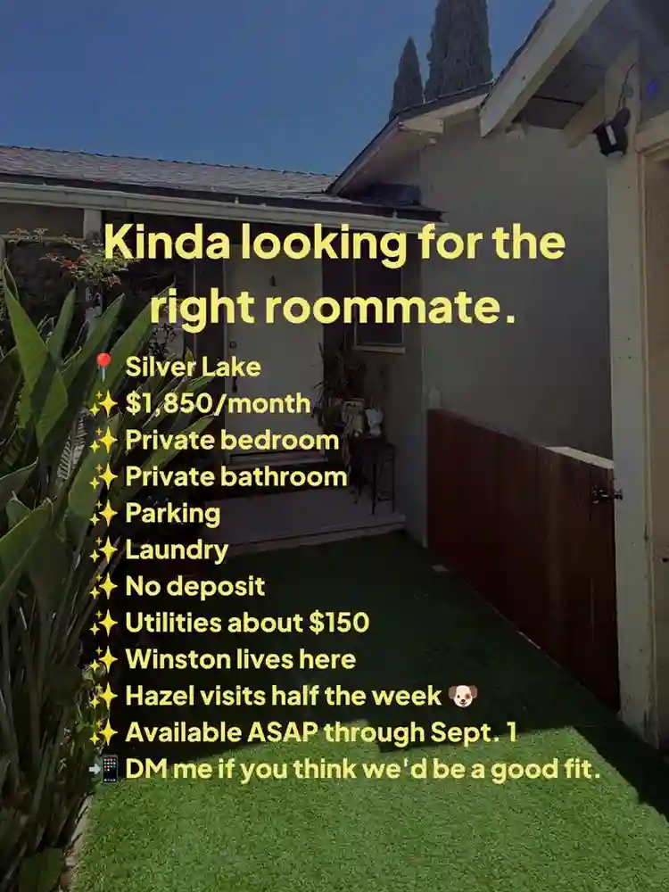Kinda the best room in Silver Lake