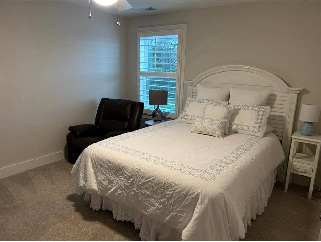Furnished bedroom