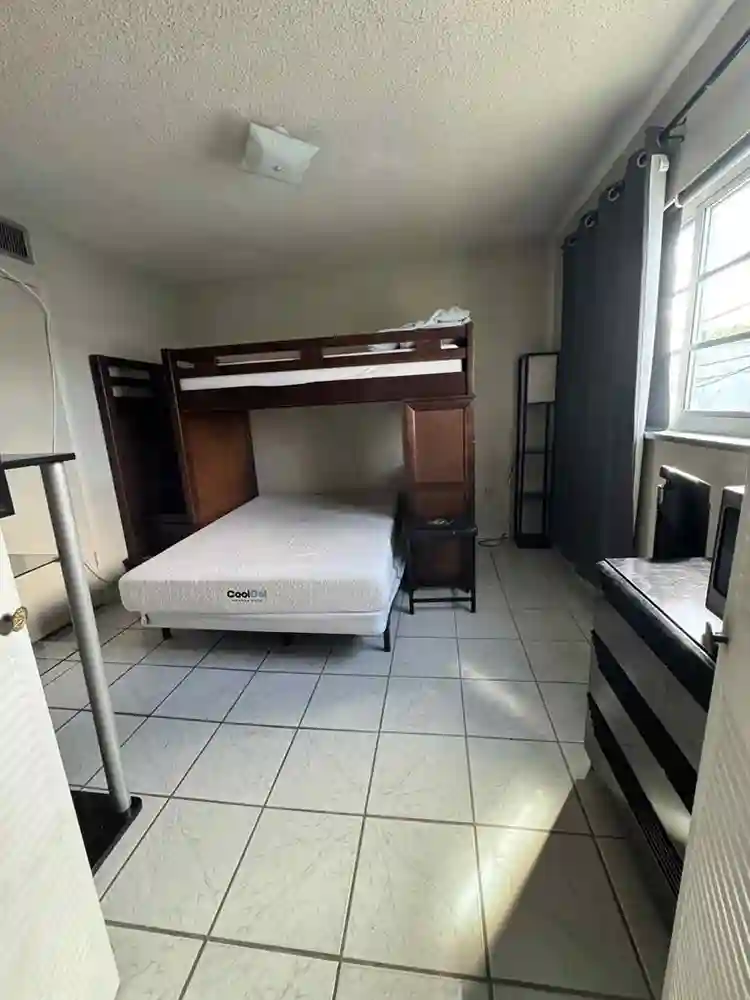 Room with bathroom