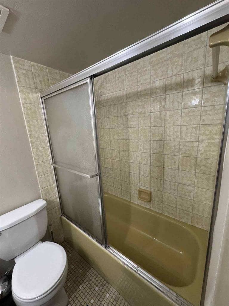 Room with bathroom