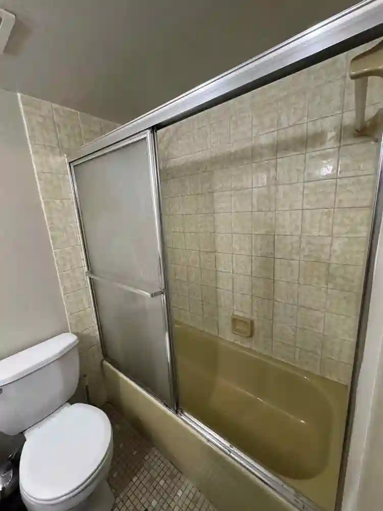 Room with bathroom