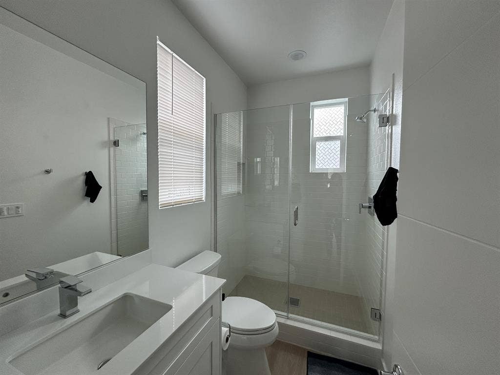 Furnished room with private bath