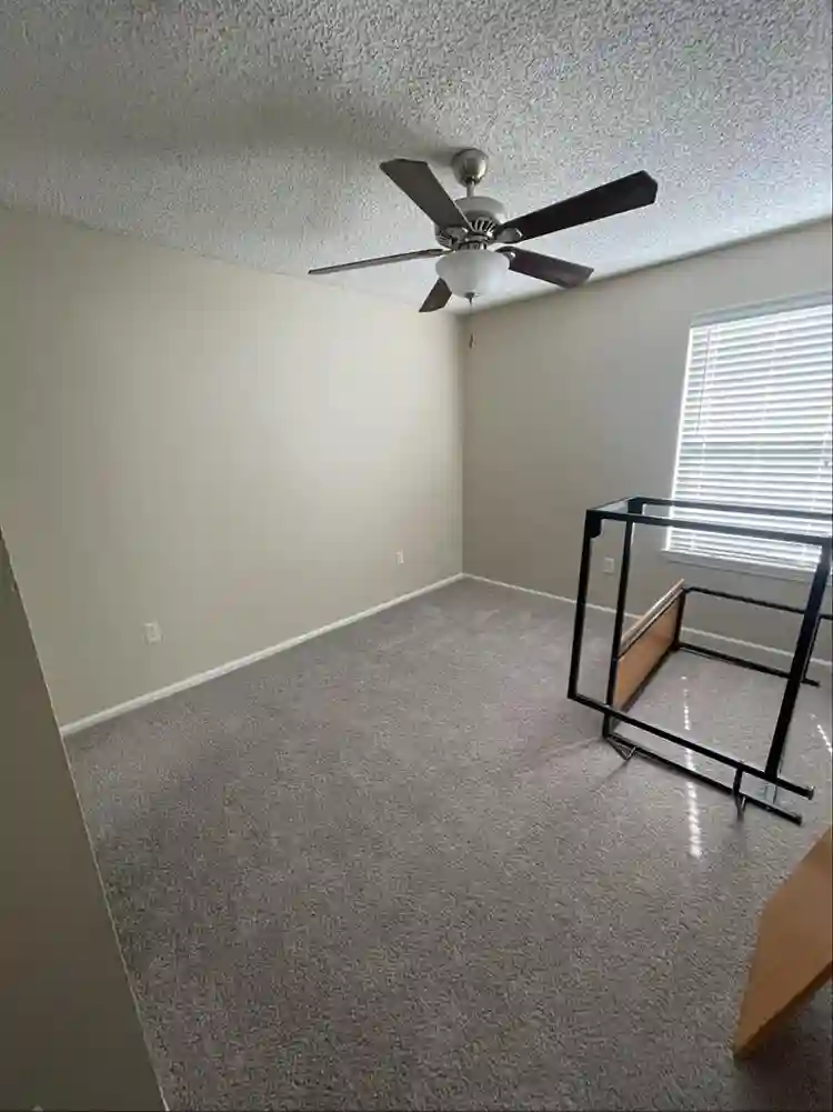 A bedroom + shared space/bathroom
