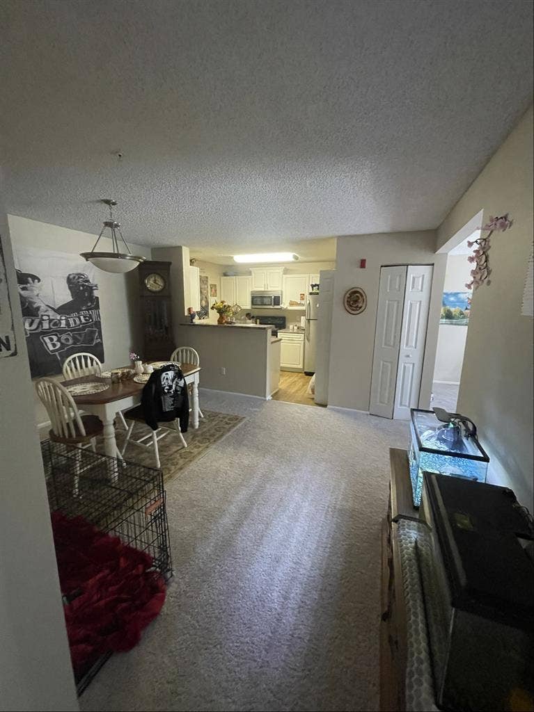 A bedroom + shared space/bathroom