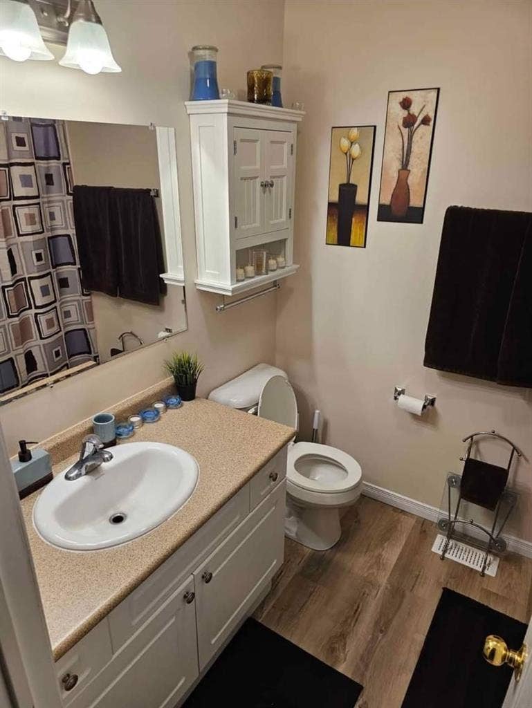 Furnished Master Bedroom in House