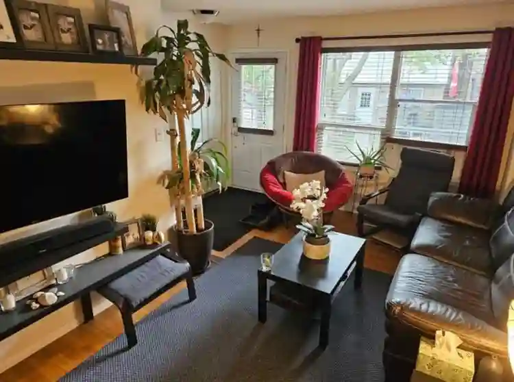 Furnished Master Bedroom in House