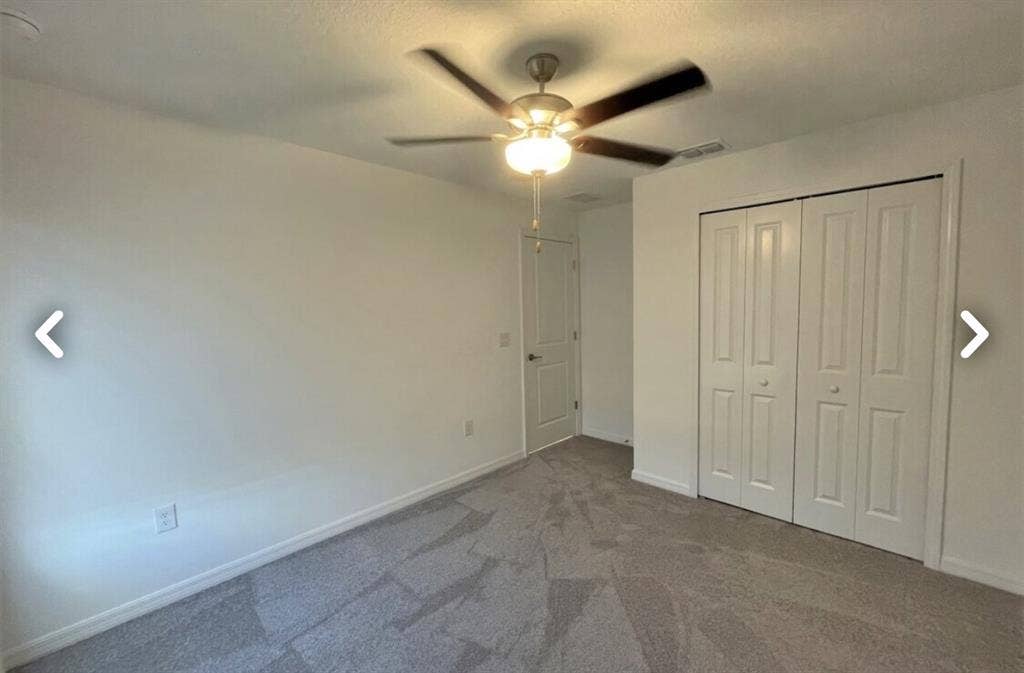 New house with fenced in back yard