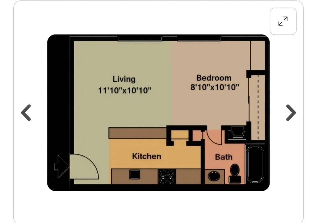 Studio for rent