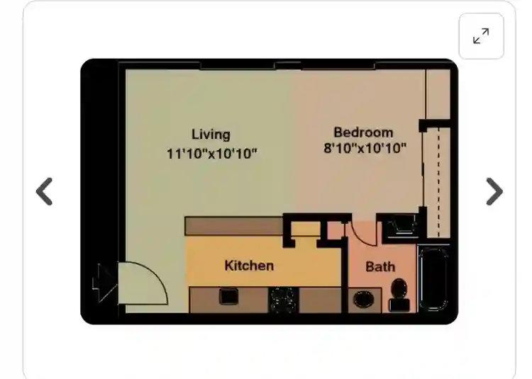 Studio for rent