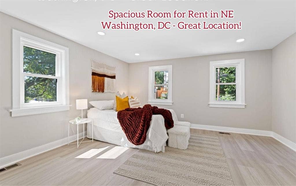 Spacious Room for Rent in NE, DC