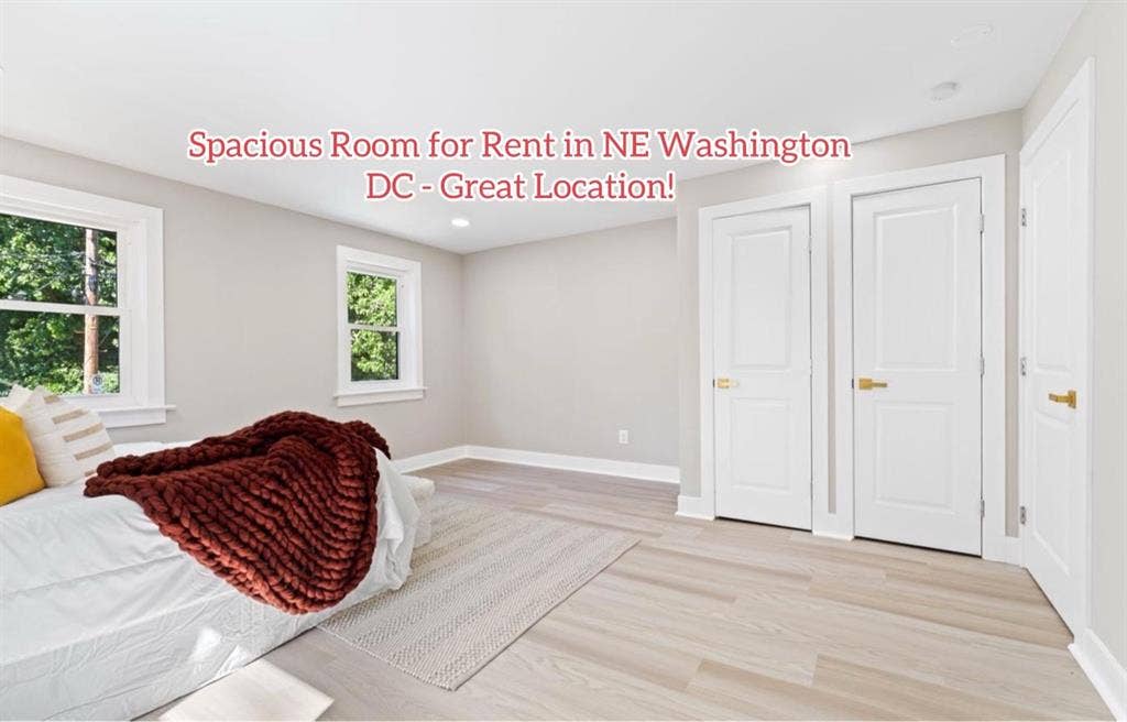 Spacious Room for Rent in NE, DC